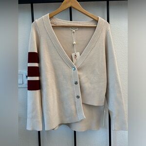 For Love & Lemons asymmetry Cardigan